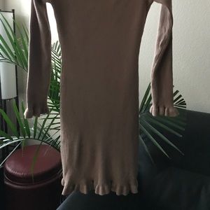 Off the shoulder ruffle dress